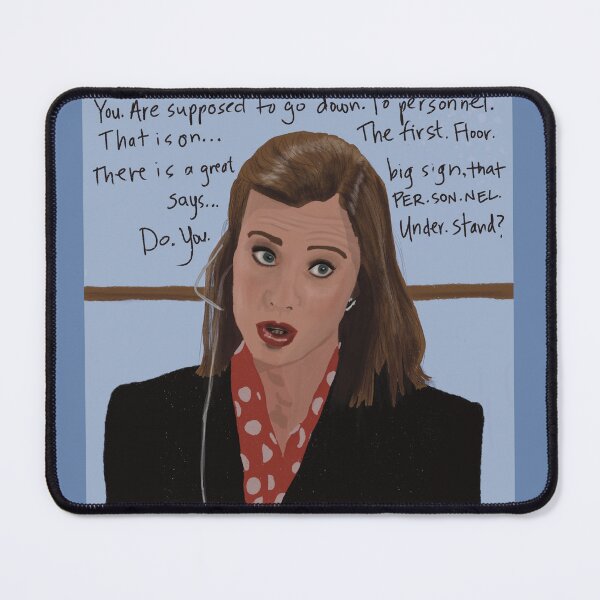 Item preview, Talks like she’s chewing her face - Carolyn designed and sold by Rosalie983.