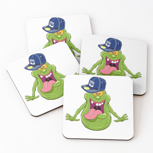 Item preview, Slimer the North Melbourne Kangaroos Fan designed and sold by Fake Heston’s Scribble Emporium.