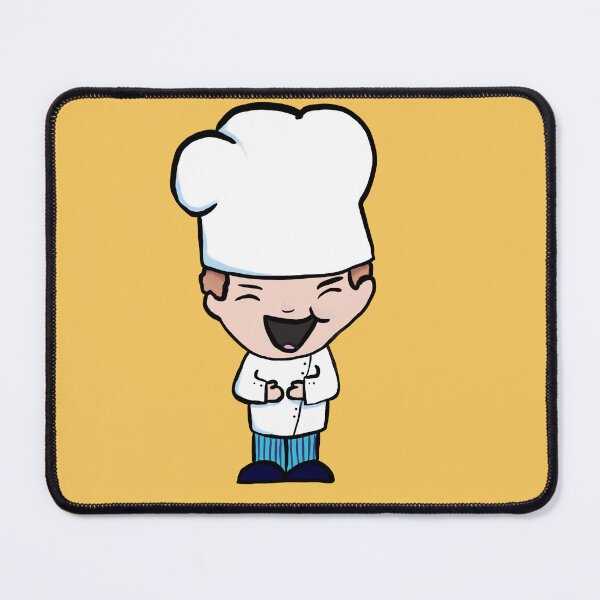Item preview, Cute Cartoon of a Laughing Chef designed and sold by Bridget Beswick.