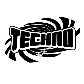Artwork thumbnail, TECHNO  - Vortex Tech (black)  by Discothreadz