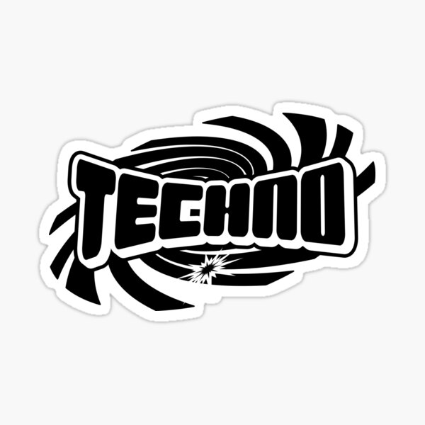 Item preview, TECHNO  - Vortex Tech (black)  designed and sold by Discothreadz.