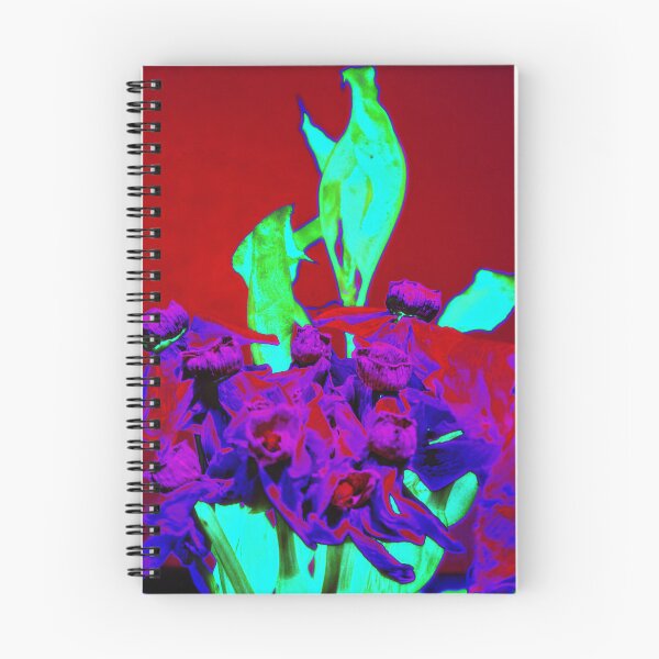 Item preview, Atomic Flowers in Red and Purple designed and sold by Robyn Eggs Art.