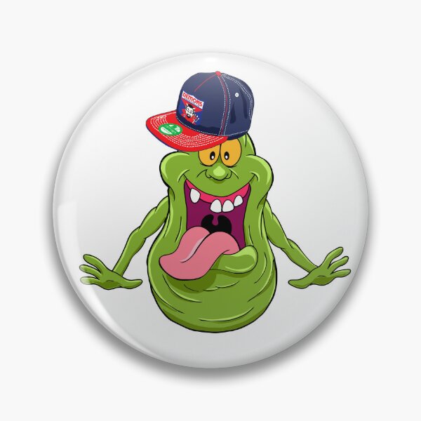 Item preview, Slimer the Melbourne Demons Fan designed and sold by Fake Heston’s Scribble Emporium.
