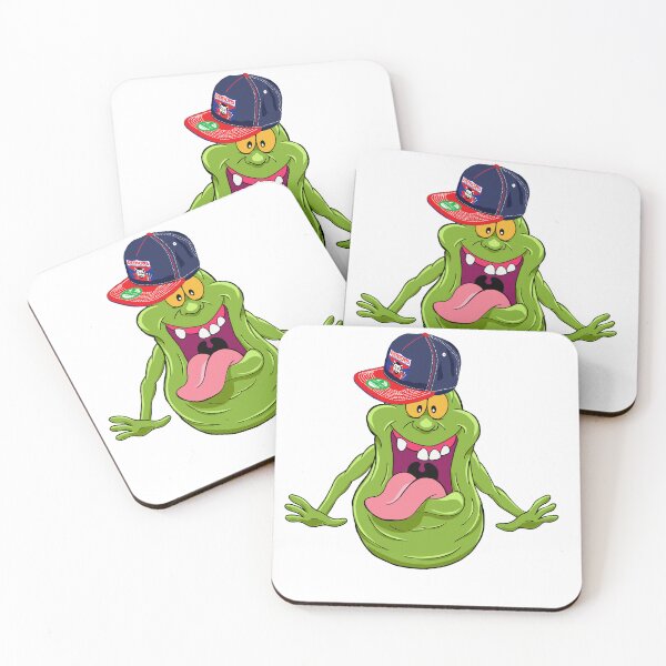 Item preview, Slimer the Melbourne Demons Fan designed and sold by Fake Heston’s Scribble Emporium.