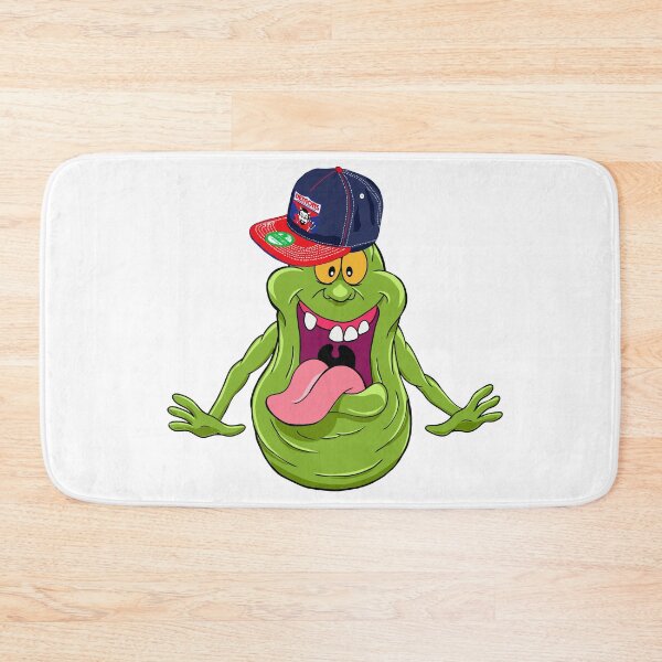 Item preview, Slimer the Melbourne Demons Fan designed and sold by Fake Heston’s Scribble Emporium.