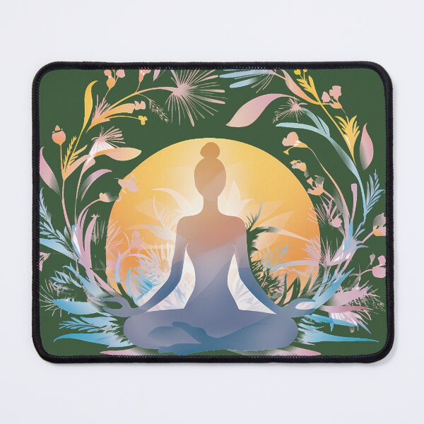 Item preview, Meditative Floral Sunrise designed and sold by RedTamah.