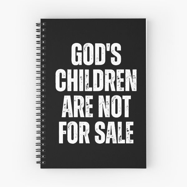 Item preview, "God's Children Are Not For Sale: Faith and Justice - Anti-Trafficking Inspirational Quote Text Design" designed and sold by artworkathome.