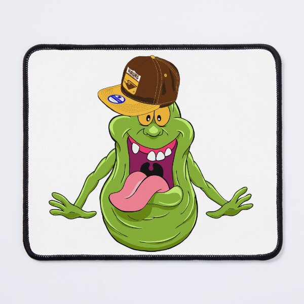Item preview, Slimer the Hawthorn Hawks Fan designed and sold by Fake Heston’s Scribble Emporium.