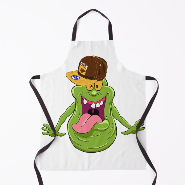 Item preview, Slimer the Hawthorn Hawks Fan designed and sold by Fake Heston’s Scribble Emporium.