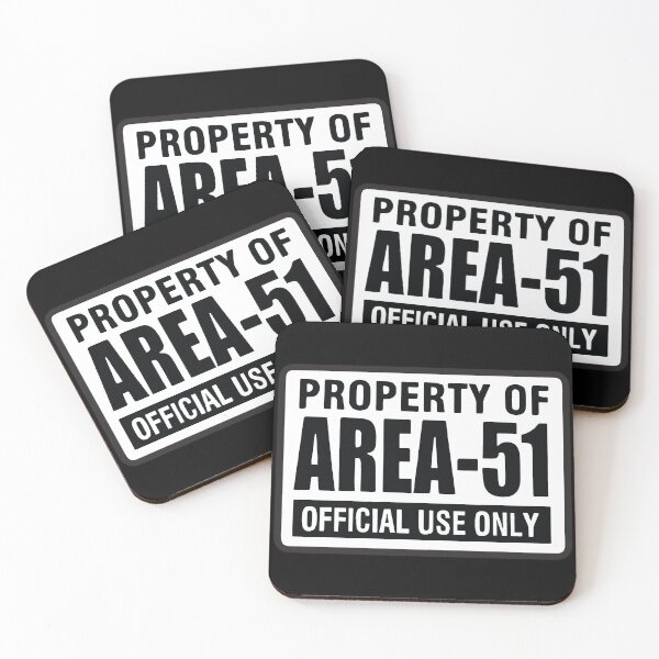 Item preview, Area 51 Sign, Government Property Sign designed and sold by Numbers-Art.