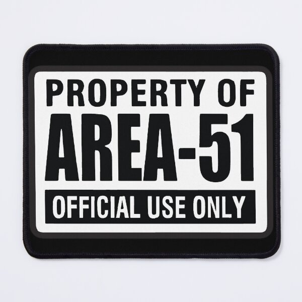 Item preview, Area 51 Sign, Government Property Sign designed and sold by Numbers-Art.