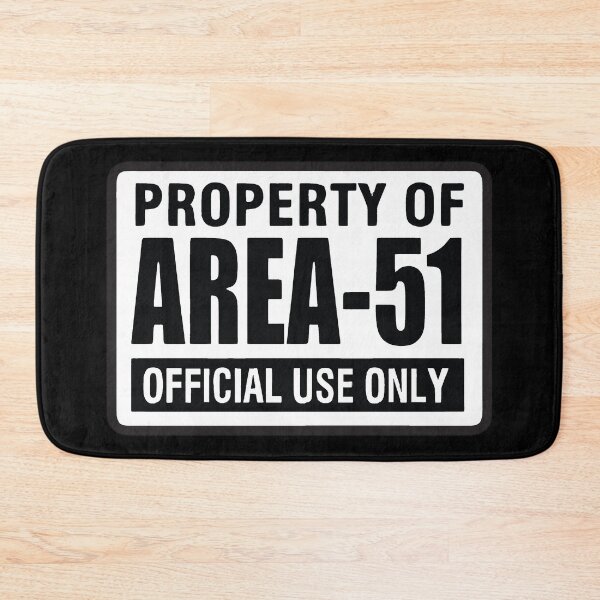 Item preview, Area 51 Sign, Government Property Sign designed and sold by Numbers-Art.