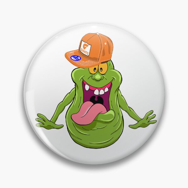 Item preview, Slimer the GWS Giants Fan designed and sold by Fake Heston’s Scribble Emporium.