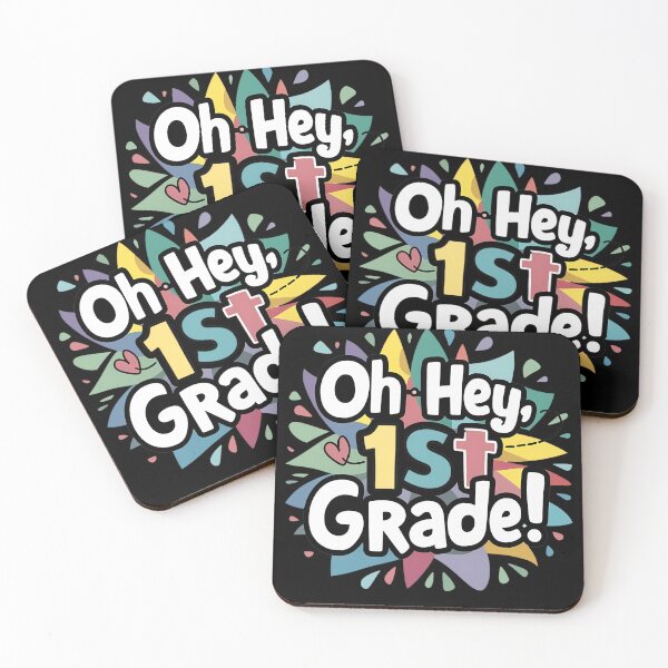 Item preview,  Oh Hey First Grade  - 100th Days Of School designed and sold by Smix Pixels.