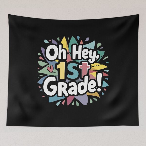 Item preview,  Oh Hey First Grade  - 100th Days Of School designed and sold by Smix Pixels.