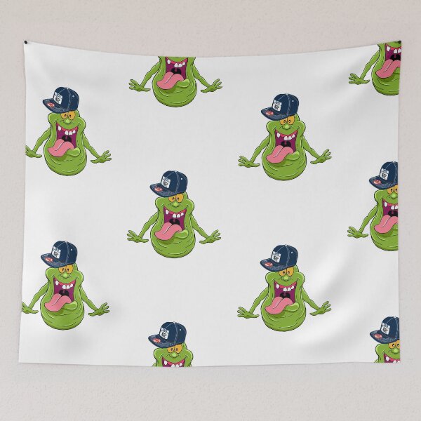 Item preview, Slimer the Geelong Cats Fan designed and sold by Fake Heston’s Scribble Emporium.
