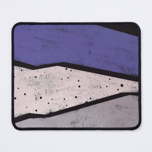 Item preview, Purple, White, And Soft Gray Abstract Design Art designed and sold by DEC02.