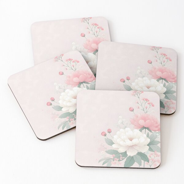 Item preview, Peonies : Four designed and sold by 123Rainbow.