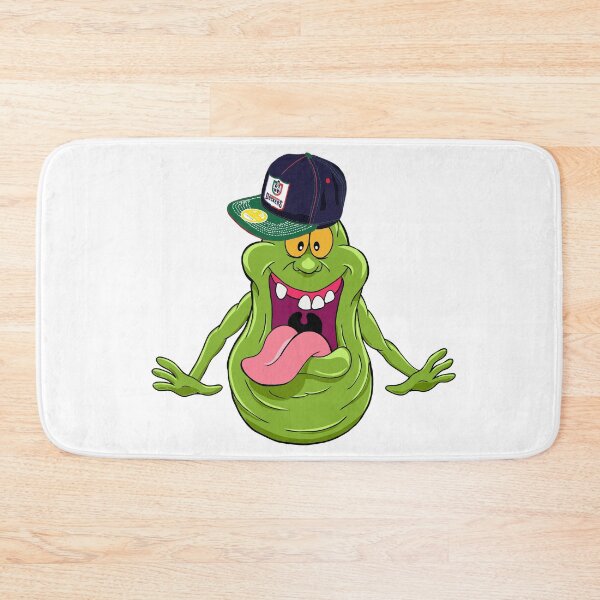 Item preview, Slimer the Fremantle Dockers Fan designed and sold by Fake Heston’s Scribble Emporium.