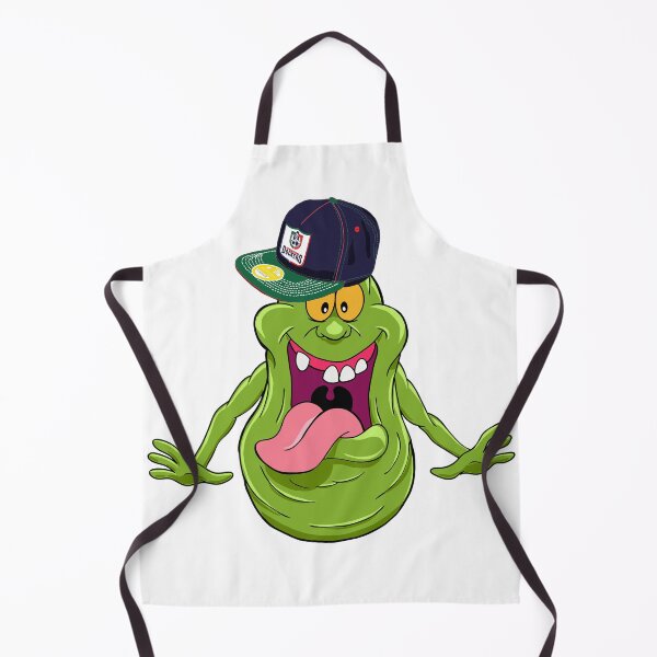 Item preview, Slimer the Fremantle Dockers Fan designed and sold by Fake Heston’s Scribble Emporium.