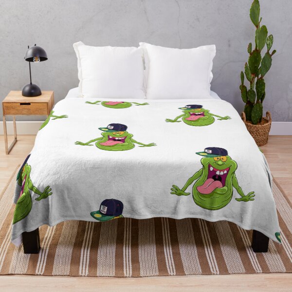 Item preview, Slimer the Fremantle Dockers Fan designed and sold by Fake Heston’s Scribble Emporium.