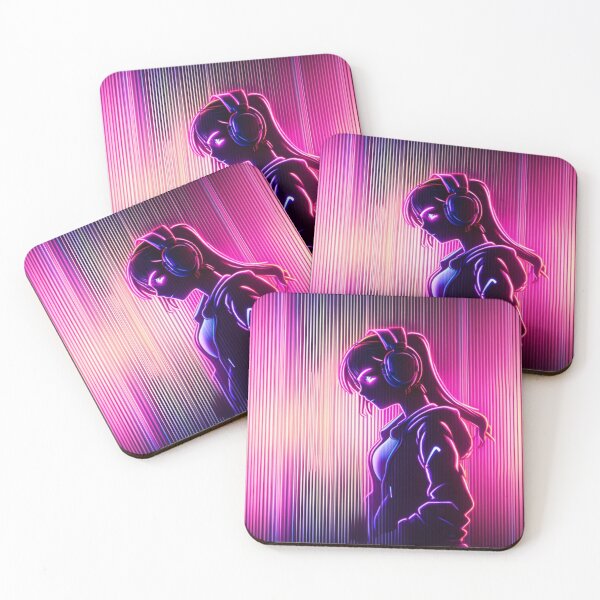 Item preview, Neon Female Gamer designed and sold by TeachersCubby.