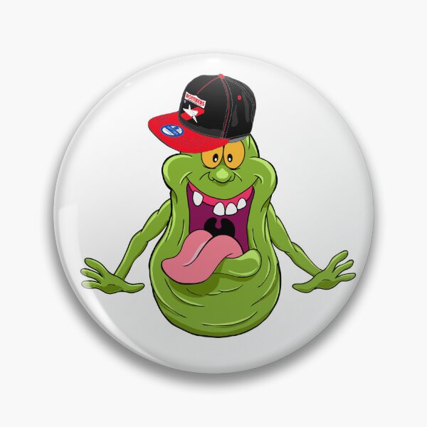Item preview, Slimer the Essendon Bombers Fan designed and sold by Fake Heston’s Scribble Emporium.