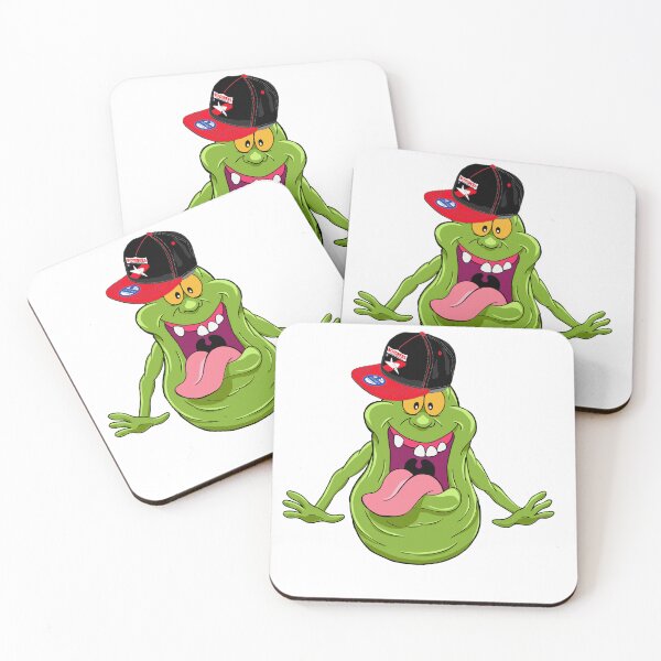 Item preview, Slimer the Essendon Bombers Fan designed and sold by Fake Heston’s Scribble Emporium.