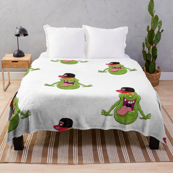 Item preview, Slimer the Essendon Bombers Fan designed and sold by Fake Heston’s Scribble Emporium.