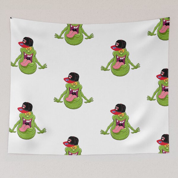 Item preview, Slimer the Essendon Bombers Fan designed and sold by Fake Heston’s Scribble Emporium.
