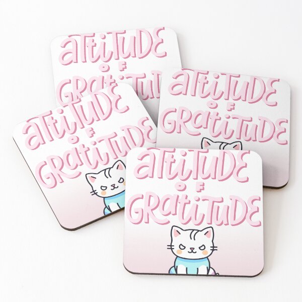 Item preview, Attitude of gratitude kitty designed and sold by Willshire.