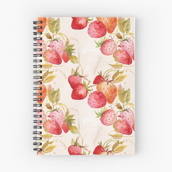 Item preview, Strawberry Watercolor Pattern 2 designed and sold by ww-creative.