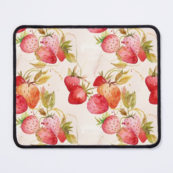 Item preview, Strawberry Watercolor Pattern 2 designed and sold by ww-creative.