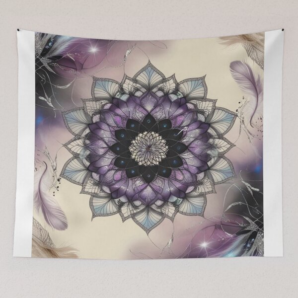 Item preview, Purple Islamic pattern designed and sold by saly55887.