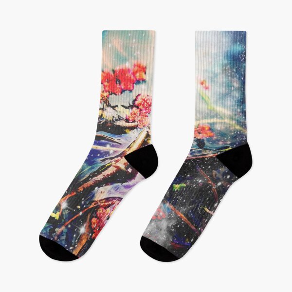 Item preview, Creekside waterway galaxy edit designed and sold by Robyn Eggs Art.