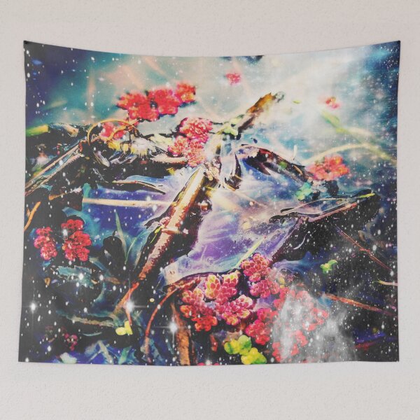 Item preview, Creekside waterway galaxy edit designed and sold by Robyn Eggs Art.