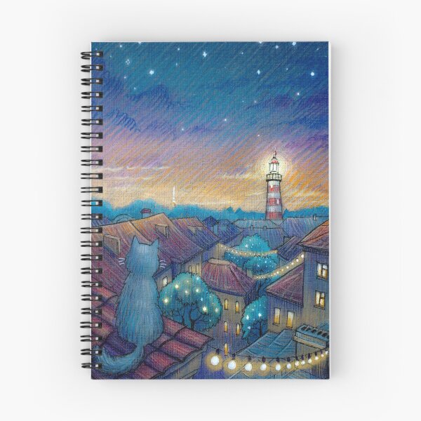 Item preview, Roof cat and lighthouse designed and sold by illustore.
