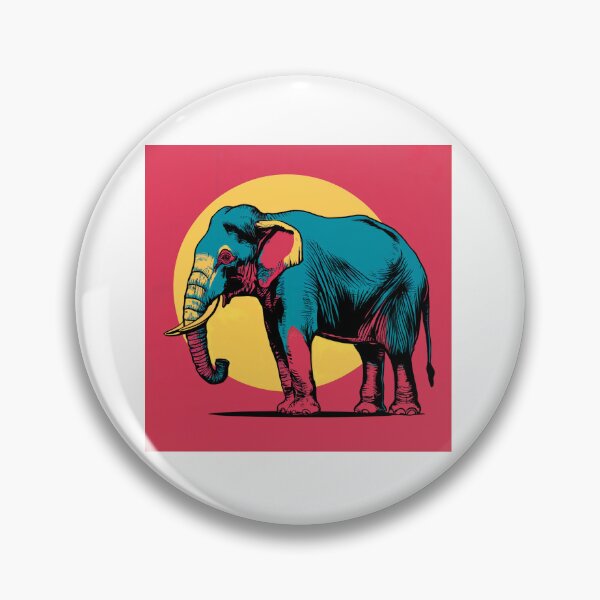 Item preview, Moon & Elephant  designed and sold by NSBUBBLEPOD.