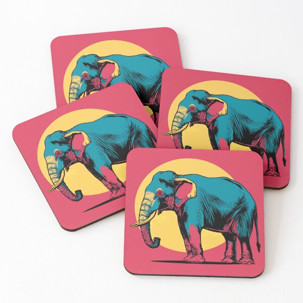 Item preview, Moon & Elephant  designed and sold by NSBUBBLEPOD.