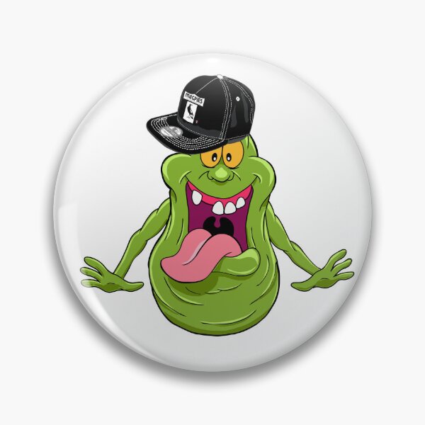 Item preview, Slimer the Collingwood Magpies Fan designed and sold by Fake Heston’s Scribble Emporium.