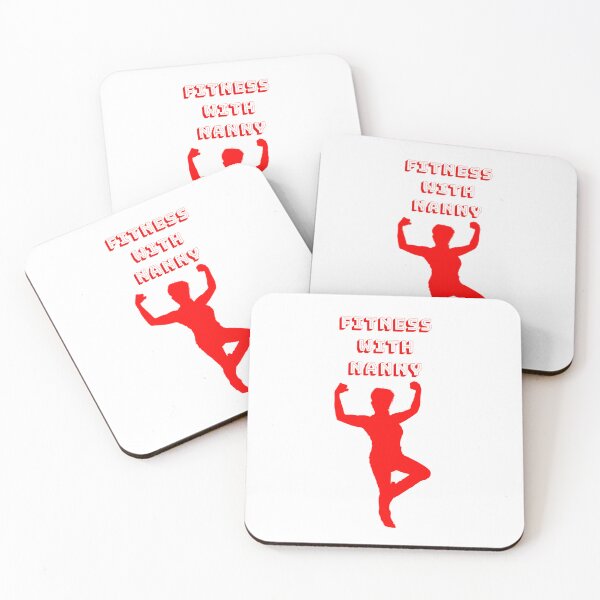 Item preview, Fitness With Nanny (Red Variant) designed and sold by PoppysPrintings.
