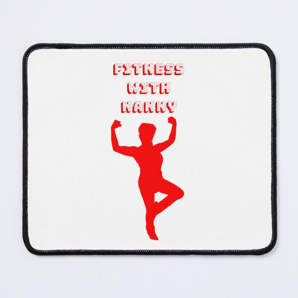 Item preview, Fitness With Nanny (Red Variant) designed and sold by PoppysPrintings.