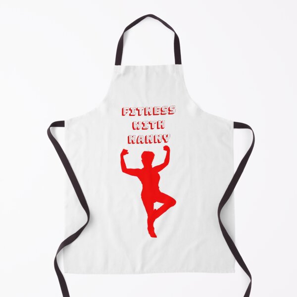 Item preview, Fitness With Nanny (Red Variant) designed and sold by PoppysPrintings.