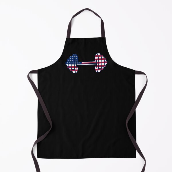 Item preview, USA flag Dumbbell Bodybuilding designed and sold by SusanaDesigns.