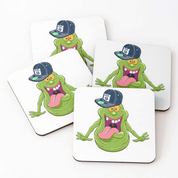 Item preview, Slimer the Carlton Blues Fan designed and sold by Fake Heston’s Scribble Emporium.