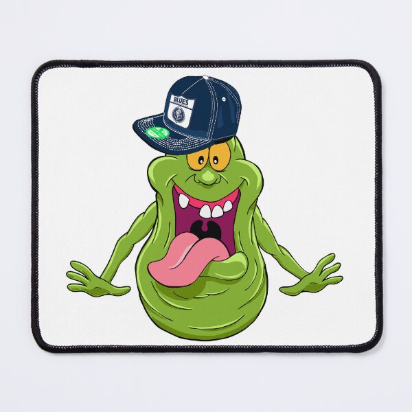 Item preview, Slimer the Carlton Blues Fan designed and sold by Fake Heston’s Scribble Emporium.