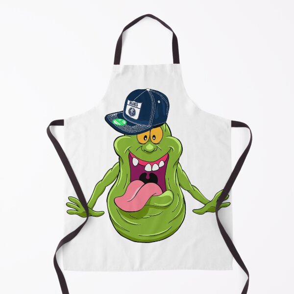 Item preview, Slimer the Carlton Blues Fan designed and sold by Fake Heston’s Scribble Emporium.
