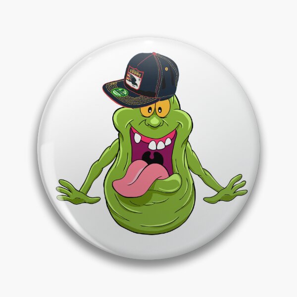 Item preview, Slimer the Adelaide Crows Fan designed and sold by Fake Heston’s Scribble Emporium.