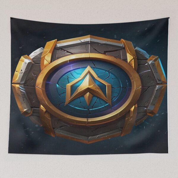 Item preview, Golden protection shield designed and sold by saly55887.