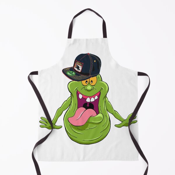 Item preview, Slimer the Adelaide Crows Fan designed and sold by Fake Heston’s Scribble Emporium.
